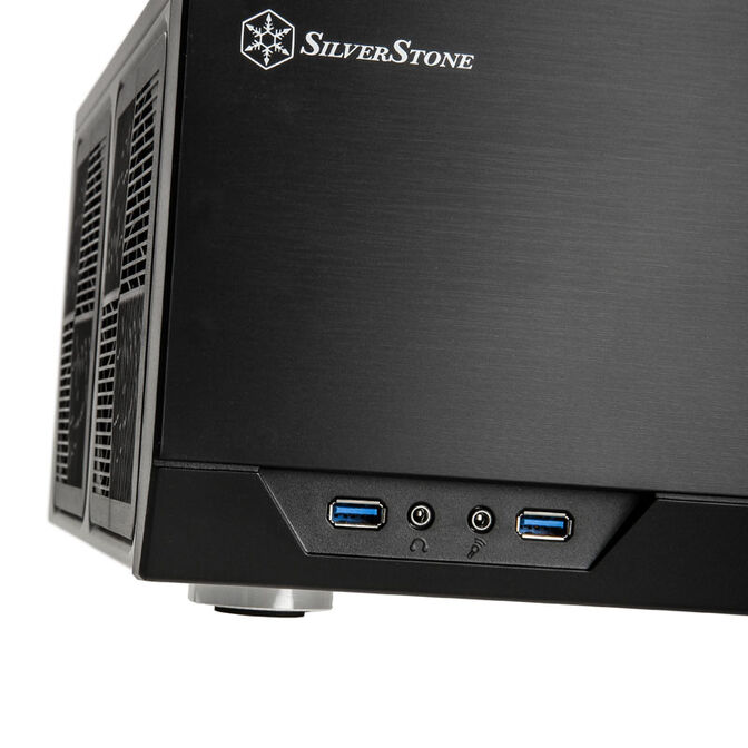 SilverStone SST-GD09B USB 3.0 Grandia Desktop - schwarz image number 8