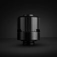 EK Water Blocks EK-Torque Rotary STC-16/10 Fitting Straight, G1/4 Inch Female Thread to 16/10mm - Black image number null