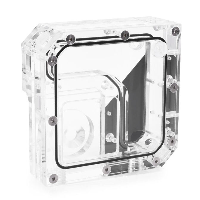 Alphacool Rise Flat Reservoir 120mm DDC Reservoir image number 1