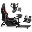 Next Level Racing Flight Simulator + Thrustmaster Bundle image number null