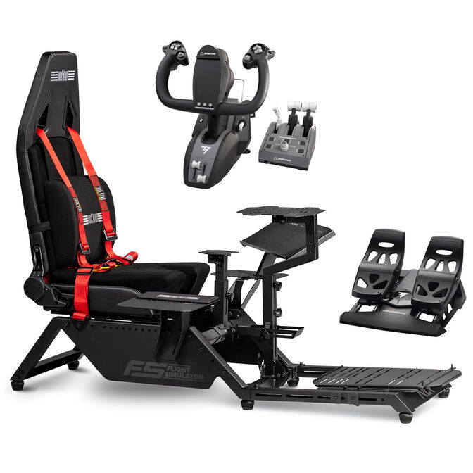 Next Level Racing Flight Simulator + Thrustmaster Bundle image number 0