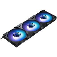 PHANTEKS M25 Gen2 PWM D-RGB L&uuml;fter, 3er-Pack - Reverse Blade, 120mm, schwarz