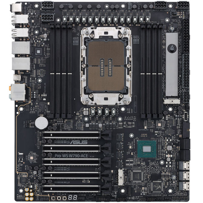 ASUS Pro WS W790-ACE motherboard, socket LGA 4677, Intel W790, DDR5 image number 8