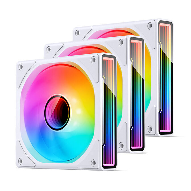 Jonsbo ZK-120W 3-Pack, case fan, RGB - white image number 0