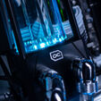 Alphacool Eisbecher Aurora D5 150 mm inkl. Alphacool VPP Apex D5 - Acetal/Glas image number null