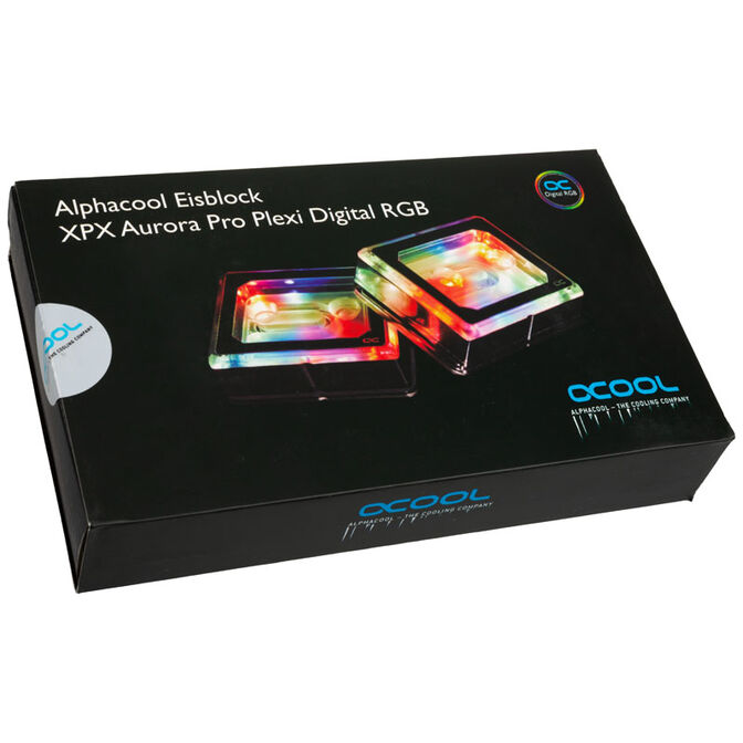 Alphacool Eisblock XPX Aurora Pro CPU - Acryl Black Digital RGB image number 5