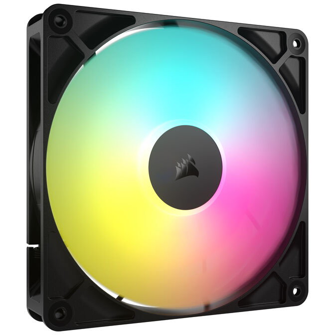 Corsair RS ARGB PWM Fans - Two-Pack, 140 mm, black image number 1