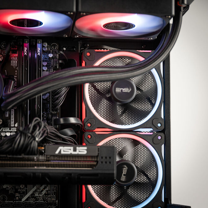 King Mod Systems Powered by ASUS Gaming-PC BattleReady Plus, AMD Ryzen 7 7800X3D, RX 9070 XT - Fertig-PC image number 6