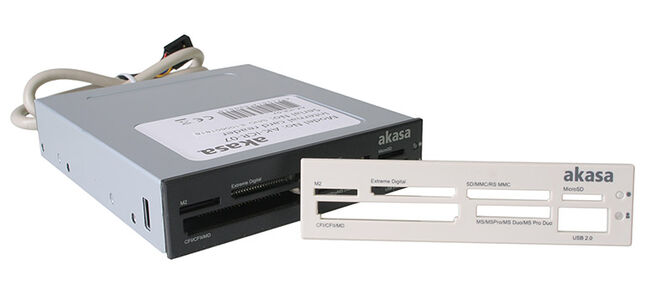 Akasa AK-ICR-07 Internal 6-Port Card Reader 3,5 - black image number 3