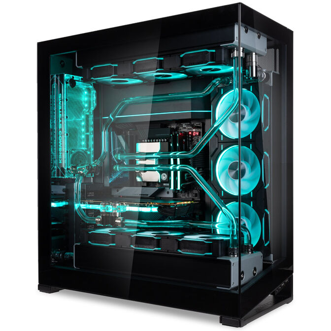 Gaming-PC Crystal Phantom, Intel Core Ultra 9 285K, NVIDIA GeForce RTX 5090 - Custom Wasserk&uuml;hlung image number 0