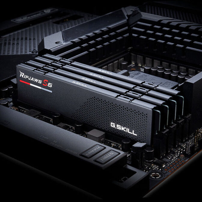 G.Skill Ripjaws S5, DDR5-5600, CL36, Intel XMP 3.0 - 32 GB Dual-Kit, schwarz image number 2