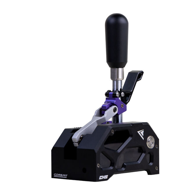 Conspit CHS Shifter, H-pattern and sequential, metal construction, SimHub - black image number 2
