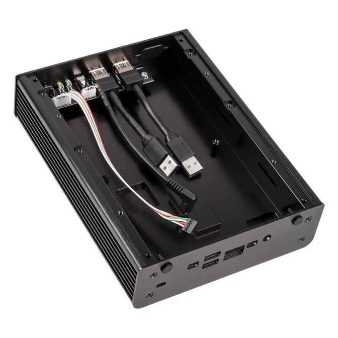 Akasa Newton MC UCFF case (Intel NUC), OEM - black image number 4