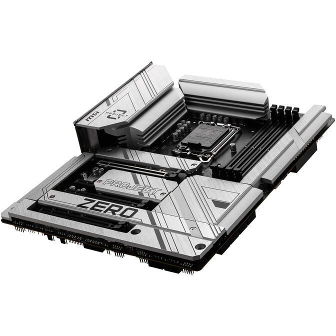MSI Z790 Project Zero, Sockel LGA 1700, Intel Z790, ATX - DDR5, Back-Connect-Design image number 4
