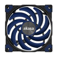 Akasa Alucia XS Slim-L&uuml;fter, 120 mm - blau image number null