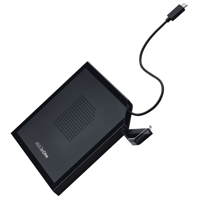 ASUS SDRW-08V1M-U, DVD burner, external - black image number 5