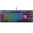 Ducky One 3 Cosmic Blue TKL Gaming Keyboard, RGB LED - MX-Ergo-Clear image number null
