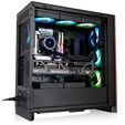 Thermaltake S370 WS PC Case, Mid-Tower, E-ATX, Tempered Glass - black image number null