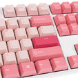 Ducky One 3 Gossamer TKL Pink Gaming Keyboard - MX-Black Clear Top (US) image number null