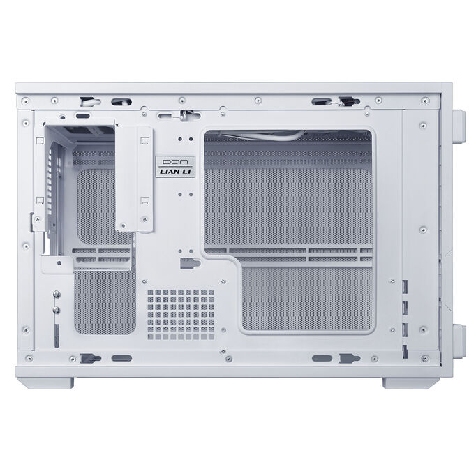 Lian Li DAN Cases B4 Wood Edition PC Case, Micro-ATX - Beech, White image number 4