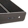 Akasa Euler S Fanless Thin-Mini-ITX Geh&auml;use, OEM - schwarz image number null