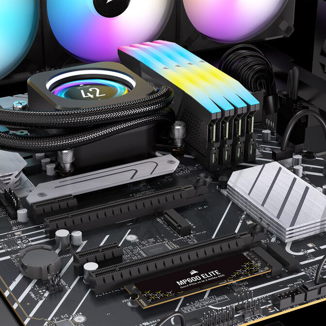 Corsair MP600 Elite NVMe SSD, PCIe 4.0 M.2 Type 2280 - 1 TB image number 5