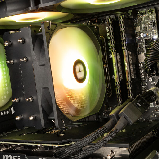 Gaming PC Mach 3.2, AMD Ryzen 7 7700, RTX 5070 - Fertig-PC image number 4