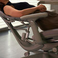 LiberNovo Omni Ergonomic Chair, active backrest, massage - grey image number null