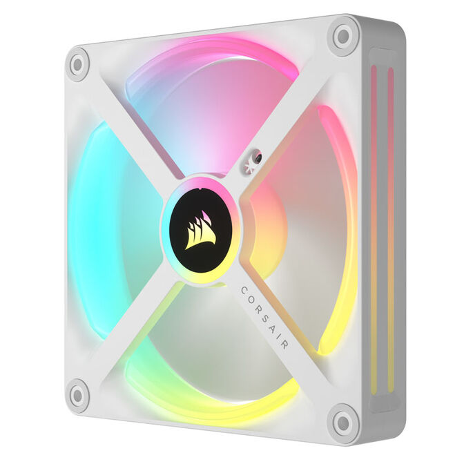 Corsair iCUE LINK QX140 RGB Series, PWM Fan - 140mm, white image number 6