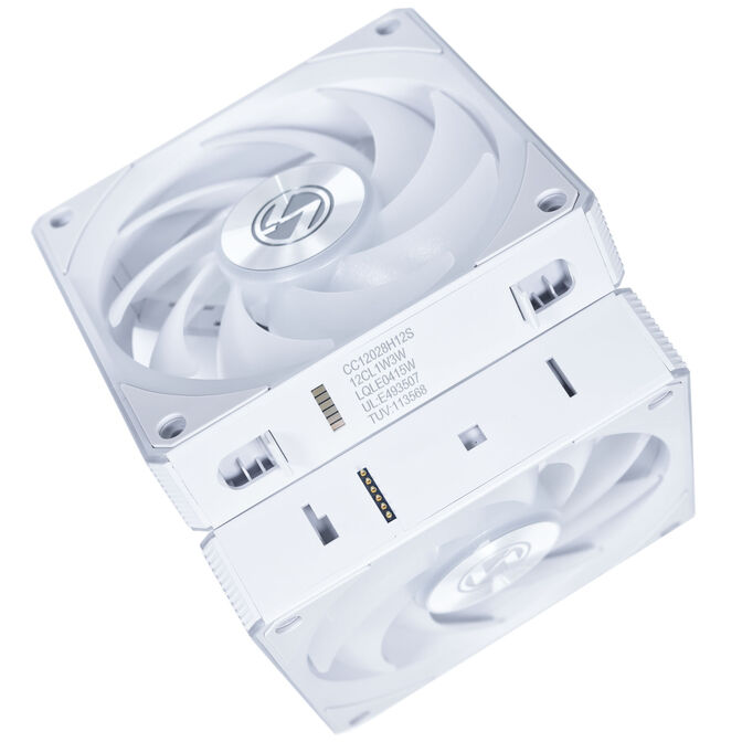 Lian Li UNI FAN CL Wireless L&uuml;fter, 3er-Pack - 120mm, wei&szlig; image number 8