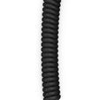 Glorious GMMK Coiled Cable Phantom Black, Spiral Keyboard Cable, USB-C/USB-A - Black image number null