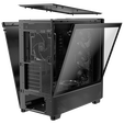 Antec Flux PC Case, Mid Tower, E-ATX, Tempered Glass &ndash; Black image number null