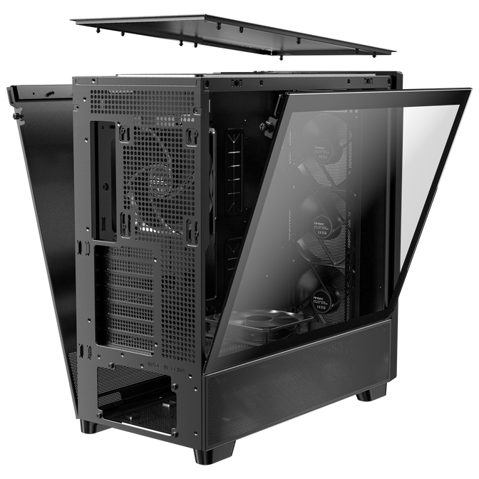 Antec Flux PC Case, Mid Tower, E-ATX, Tempered Glass &ndash; Black image number 17