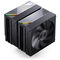 Jonsbo CA90 CPU-K&uuml;hler, Dual-Tower, 1 x 130mm / 1 x 120mm, PWM, ARGB - schwarz