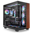 Thermaltake View 380 XL WS ARGB PC Case, Mid Tower, ATX, ARGB, Tempered Glass - Black image number null