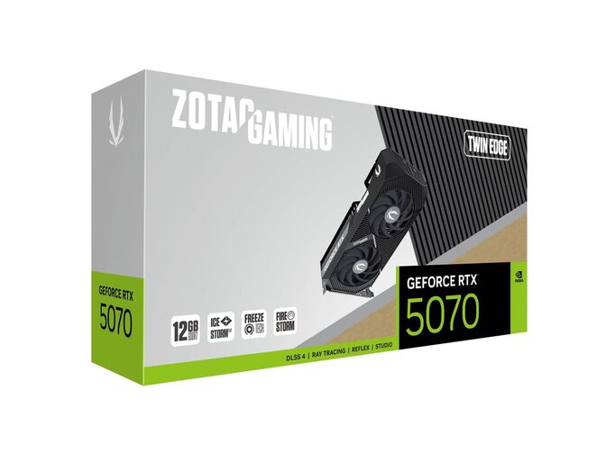 Zotac Gaming GeForce RTX 5070 Twin Edge, 12288 MB GDDR7 image number 1