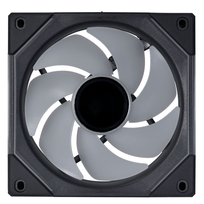 Lian Lian Li "4er Pack" - 3x UNI FAN SL-INF 120 ARGB Reverse Blade PWM L&uuml;fter & 1x Standard Blade, 120mm - schwarz (Ohne Controller) image number 3