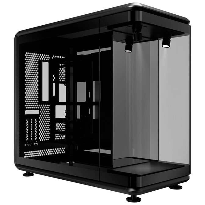 Cooler Master MASTERFRAME 360 PANORAMA PC-Geh&auml;use, Showcase, ATX, ARGB, Tempered Glass - schwarz image number 0