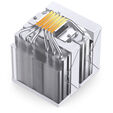 Jonsbo CB80 CPU-K&uuml;hler, Dual-Tower, 2 x 120mm, PWM, RGB - wei&szlig; image number null