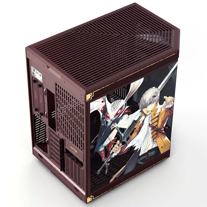 HYTE Y70 Metaphor: ReFantazio PC-Geh&auml;use, Midi-Tower, E-ATX, Tempered Glass - bordeauxrot image number 6