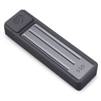 Seagate Ultra Compact SSD, USB-C 3.1 - 2TB, dunkelgrau
