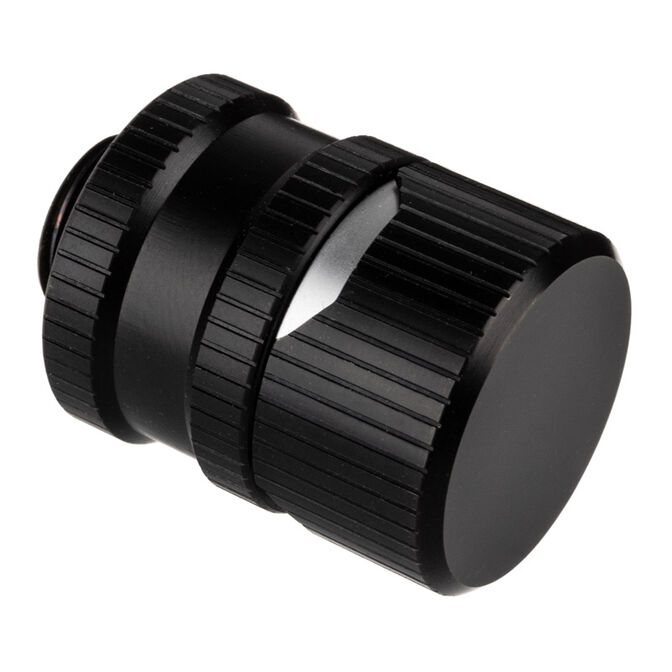 EK Water Blocks EK-Quantum Torque Drain Valve - black image number 0