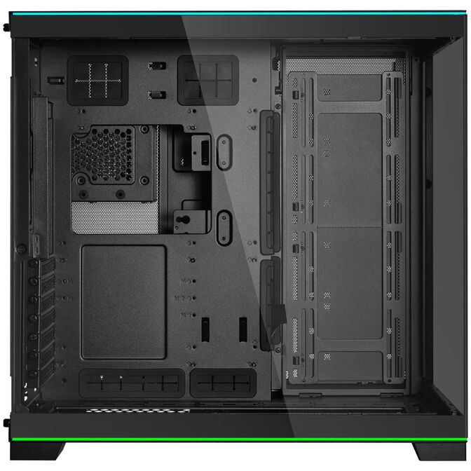 Lian Li O11 Dynamic EVO RGB PC Case Bundle, Mid-Tower, ARGB, Tempered Glass + 6x UNI FAN SL-INF Reverse Blade Fans - Black image number 4