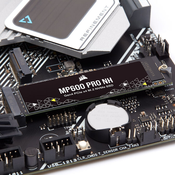Corsair MP600 Pro NH NVMe SSD, PCIe 4.0 M.2 Type 2280 - 8 TB image number 7