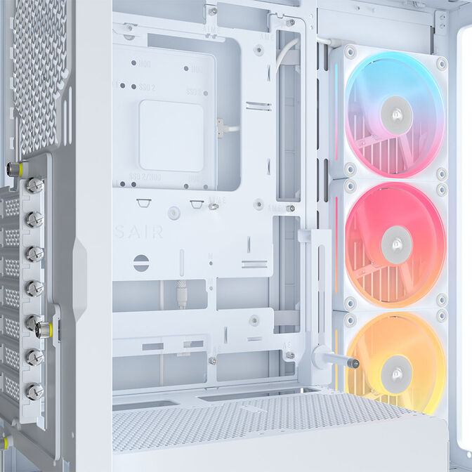 Corsair FRAME 4500X LX-R RGB PC-Geh&auml;use, Midi-Tower, E-ATX, Tempered Glass - wei&szlig; image number 15