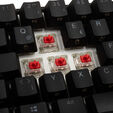 Ducky Mecha Mini Gaming Keyboard, MX-Red, RGB-LED - black image number null