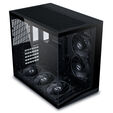 Lian Li O11 Dynamic Mini V2 Flow PC-Geh&auml;use, Mini-Geh&auml;use, ATX, Tempered Glass - inklusive 5x 120-mm-L&uuml;fter, schwarz image number null