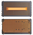 Jonsplus Z20 Micro-ATX Geh&auml;use, mit Tragegriff - schwarz/orange image number null