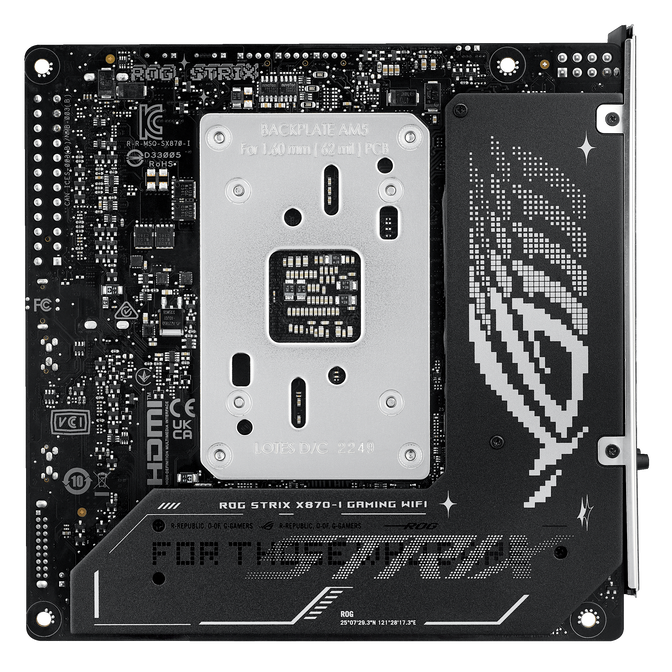 ASUS ROG Strix X870-I Gaming WiFi motherboard, AMD X870, Socket AM5, DDR5 image number 12