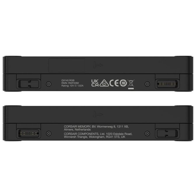 Corsair iCUE LINK QX140 RGB Series, PWM Fan - 140mm, black image number 8